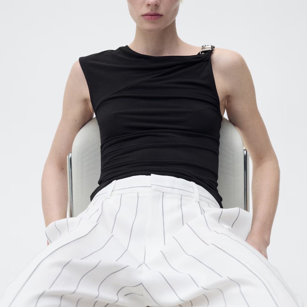 NWT Mango Striped Pants